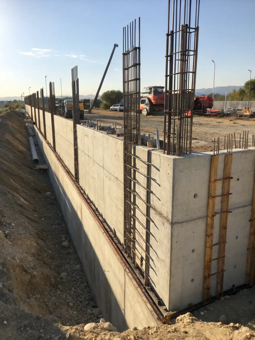 A picture of a repaired foundation after settlement, demonstrating the restored integrity and levelness of the structure by HomeRepairPro.